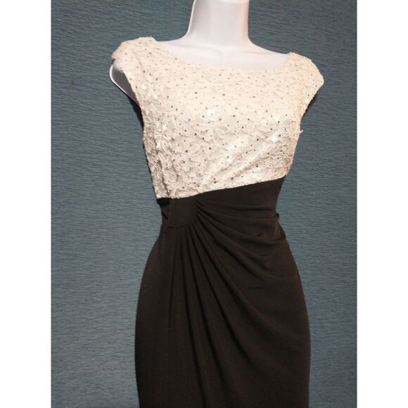 Beautiful connected apparel faux wrap dress 6 - Picture 7 of 9